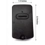 Gate1Access Compatible GTO Mighty Mule RB741 FM135 Remote Control Transmitter (3 Pak)