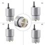 Akozon DC 12V High Torque Gear Box, Electric Motor 3.5/15/30/70RPM Reduction Motor(30RPM) Akozon DC 12V High Torque Gear Box, Electric Motor 3.5/15/30/70RPM Reduction Motor(30RPM)