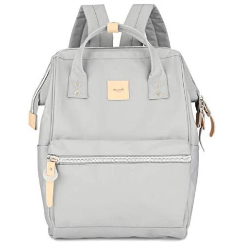 Himawari Travel School Backpack with USB Charging Port 15.6 Inch Doctor Work Bag for Women&Men College Students(1881-Grey)