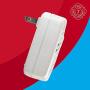 First Alert Security System Carbon Monoxide Plug-in Alarm, (CO600), 1 pack, White