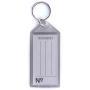Acrimet Key Cabinet Organizer 256 Positions with Lock (Wall Mount) (256 Smoke Tags Included) (Black Cabinet)