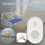 CallToU Bed Alarms and Fall Prevention for Elderly,Smart Wireless Fall Alert System from Bed/Chair with Bed Pressure Sensor mat(20” x 28”), Monitor and Remote Caregiver Receiver