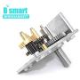Bringsmart 12V 23rpm DC Worm Gear Motor 8kg.cm Low Speed Mini Turbine Worm Reducer Electric Motor Self-locking for Toys (JGY-370 12V 23rpm)