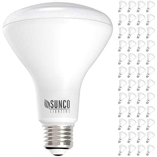 Sunco Lighting 48 Pack BR30 LED Bulb 11W=65W, 3000K Warm White, 850 LM, E26 Base, Dimmable, Indoor/Outdoor Flood Light - UL & Energy Star