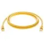 InstallerParts Ethernet Cable CAT6A Cable UTP Booted 1 FT - Yellow - Professional Series - 10Gigabit/Sec Network/High Speed Internet Cable, 550MHZ InstallerParts Ethernet Cable CAT6A Cable UTP Booted 1 FT - Yellow - Professional Series - 10Gigabit/Sec Network/High Speed Internet Cable, 550MHZ