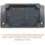 Zulkit Junction Box ABS Plastic Dustproof Waterproof IP65 Universal Electrical Boxes Project Enclosure with Fixed Ear Black 3.94 x 2.68 x 1.97 inch (100 x 68 x 50 mm)(Pack of 2)