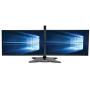 TRIPP LITE DDR1327SDD Dual Monitor Mount Stand, Swivel & Tilt, 13-27 Inch Flat Screen Displays, Desktop Mount, Black