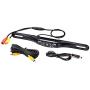 DALLUX Car License Plate Rearview Camera, Reverse Backup Camera with HD Night Vision Wide Viewing Angle Waterproof High-Definition CMOS Vehicle Universal Easy Install Reversing Parking System