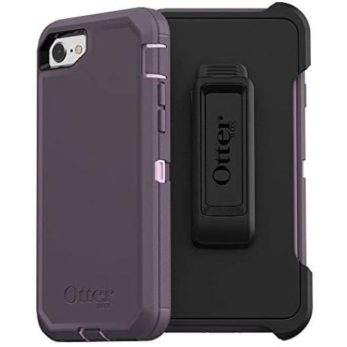 OtterBox Defender Series Case for iPhone SE (2nd gen - 2020) - Purple Nebula (Winsome Orchid/Night Purple)