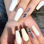 Makartt Nail Extension Gel White Builder Gel Nail Gel Trendy Nail Art Design Nail Extension Gel Salon Nail Easy DIY at Home 50ML P-21