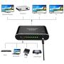 HDMI Splitter 1 in 4 Out-ZACCAS 4k Aluminum HDMI Splitter 1x4 for Dual Duplicate Monitors Mirror with Same Image Support 4k@30hz Full HD 1080P for Roku Fire Stick Xbox PS4 Blu-Ray Player HDTV