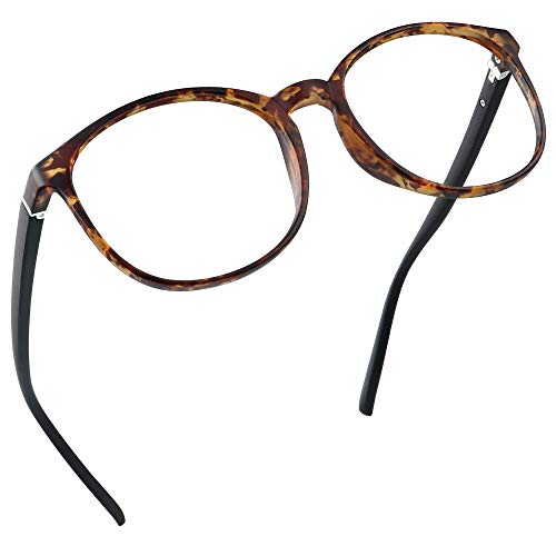 LifeArt Anti Fog Blue Light Blocking Glasses, Anti Eyestrain, Computer Reading Glasses, Gaming Glasses, TV Glasses for Women Men, Anti Glare (Tortoise, No Magnification)