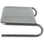 Allsop Metal Art Jr. Monitor Stand, 14-Inch wide platform holds 40 lbs with keyboard storage space - Pewter (27021)