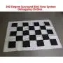 CarThree Fabrics Calibration Cloth Special for 360 Degree Surround Bird View System Debugging Clothes 4 Pcs Nonwoven
