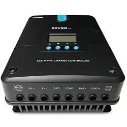 Renogy Rover 60 Amp 12V/24V/36V/48V MPPT Common Positive Solar Charge Controller Regulator Compatible with Lithium Sealed Gel, Flooded Batteries and Bluetooth Module