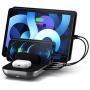 Satechi Dock5 Multi-Device Charging Station with Wireless Charging – Cables Sold Separately – Compatible with 2020 iPad Air, 2020 iPad Pro, iPhone 12 Pro Max/12 Pro/12 Mini/12, AirPods Pro