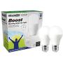 Miracle LED Boost Morning Wake Up Light, Replaces 100 Watt Bulbs, Natural Energy Light, 2-Pack