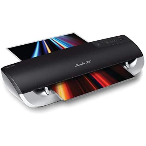 GBC Thermal Laminator Machine, Fusion 3000L, 12 Inch, 1 Min Warm-up, 3 or 5 Mil, with 30 EZUse Laminating Pouches (3381650027)