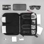 tomtoc Electronics Organizer Travel Cable Organizer Accessories Case Pouch Bag for Cable, Charger, Power Bank, Hard Drive, USB Hub, USB Flash Drive, SD Card, Phone, Black