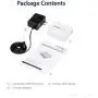StarTech.com 1-Port Wireless N USB 2.0 Network Print Server - 10/100 Mbps Ethernet USB Printer Server Adapter - Windows 10 - 802.11 b/g/n (PM1115UW), White