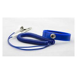 Adjustable Antistatic Wrist Band Silicone ESD Wrist Strap (Blue)