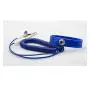 Adjustable Antistatic Wrist Band Silicone ESD Wrist Strap (Blue)