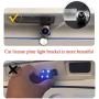 aSATAH Chrome Starlight Car Rear View Camera for Nissan Altima/Latio/Tiida Sedan/Maxima/Teana &Vehicle Camera Waterproof and Shockproof Reversing Backup Camera (Chrome Starlight Camera)