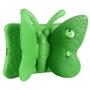 Tading iPad 10.2 Case 2020, iPad 7th Generation Case for Kids, Cute Butterfly Shockproof EVA Foam Super Protection Kid Proof Protective Stand Cover for iPad 10.2 Inch 2019 7th 2020 8th Gen - Green