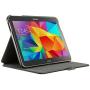 Speck Products Style Folio Case and Stand for Samsung Galaxy Tab 4 10.1, Black/Slate Grey