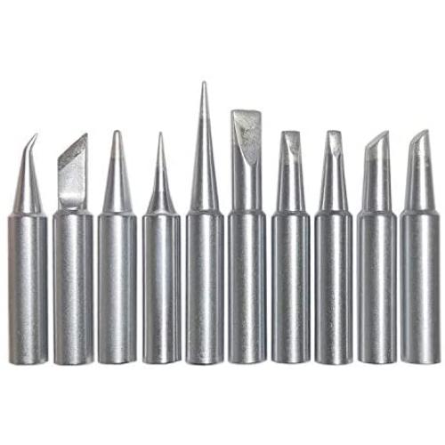 SolderFun T18 Soldering Tips For HAKKO FX-888D FX-888 FX-8801 FX-600 (10 pcs tip set)