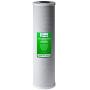 iSpring FC25B High Capacity 20” x 4.5” Water Filter Replacement Cartridge Whole House Big Blue CTO Carbon Block, 4.5'' x 20'', Grey