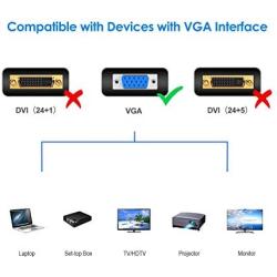 Rankie VGA to VGA Cable, 6 Feet