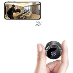 AREBI Spy Camera Wireless Hidden WiFi Mini Camera HD 1080P Portable Home Security Cameras Covert Nanny Cam Small Indoor Outdoor Video Recorder Motion Activated Night Vision A10 Plus [2021 Version]