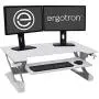 Ergotron WorkFit-TL, Sit-Stand Desk Converter | White, 37.5'' Wide | for Tabletops