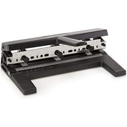 Swingline Hole Punch, Heavy Duty Hole Puncher, Adjustable, 2-7 Holes, 40 Sheet Punch Capacity, Black (74440)