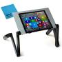 QuickLIFT Adjustable Tablet Stand Mount and Standing Desk Converter for Bed, Couch or Table with X-Vent Cooling for Microsoft Surface, Surface Pro, Surface Go, Surface Book ! Includes Screen Cloth