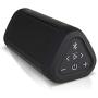 OontZ Angle 3 Ultra Waterproof 5.0 Bluetooth Speaker, 14 Watts, Hi-Quality Sound & Bass, 100 Ft Wireless Range, Play 2, 3 or More Speakers Together, OontZ App, Bluetooth Speakers (Black)