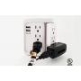 ECOPlugs 6 Outlet Swivel Wall Adapter, Swivel Outlet with USB Ports, Swivel Wall Tap Adapter White