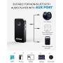 Mpow 044 Bluetooth Receiver 5.0 for Car Stereo, Bluetooth Car Adapter for 10 Hours Non-Stop Music Streaming or 8 Hours Hands-Free Calls,Bluetooth Aux Adapter Supports Siri & Google Assistant