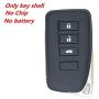 WFMJ 4 Buttons Remote Smart Key Case Chain Shell Fob for Lexus GS350 GS450h ES300h ES350 IS250 IS350 RC350