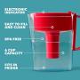 Brita Standard Metro Water Filter Pitcher, Small 5 Cup 1 Count, Red