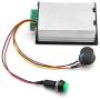 ICQUANZX DC Motor Speed Controller DC 6-60V 12V 24V 36V 48V 30A PWM ，(PWM) Speed Adjustable Stepless Governor Regulator, Motor Speed Controller with Start Stop Switch