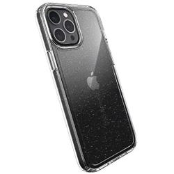 Speck Products Gemshell Glitter iPhone 12 Pro Max Case, Clear/Clear with Gold Glitter (137611-9221)