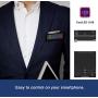 VBLab Four Colors Wireless Bluetooth LED Name Badge (Multicolored)