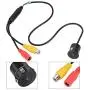 Wendry Mini Camera, Wireless IP Waterproof Night Vision 170° Wide Angle Wired Waterproof Mini Color CCTV CCD Camera IR Night Vision for Car