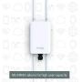 EnGenius Technologies ENH1350EXT Wi-Fi 5 AC1300 2x2 Dual-Band Outdoor Long Range Access Point Features IP67 Rated, MU-MIMO, PoE Injector Included, Beamforming, Fast Roaming (Mounting Kit Included)