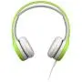LilGadgets Connect+ Kids Premium Volume Limited Wired Headphones with SharePort and Inline Microphone (Children, Toddlers) - Green
