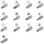 Best Choice 101-Piece All Purpose Security Bit Set with Bonus Ratcheting Screwdriver, Chrome Vanadium Steel, Tamper Proof Design, ANSI Standard