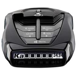 Cobra RAD 480i Laser Radar Detector – Long Range Detection, Bluetooth, iRadar App, LaserEye Front and Rear Detection, Next Gen IVT Filtering, Black