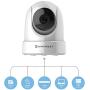 Amcrest 4MP UltraHD Indoor WiFi Camera, Security IP Camera with Pan/Tilt, Two-Way Audio, Night Vision, Remote Viewing, Dual-Band 5ghz/2.4ghz, 4-Megapixel @~20FPS, Wide 120° FOV, IP4M-1051W (White)